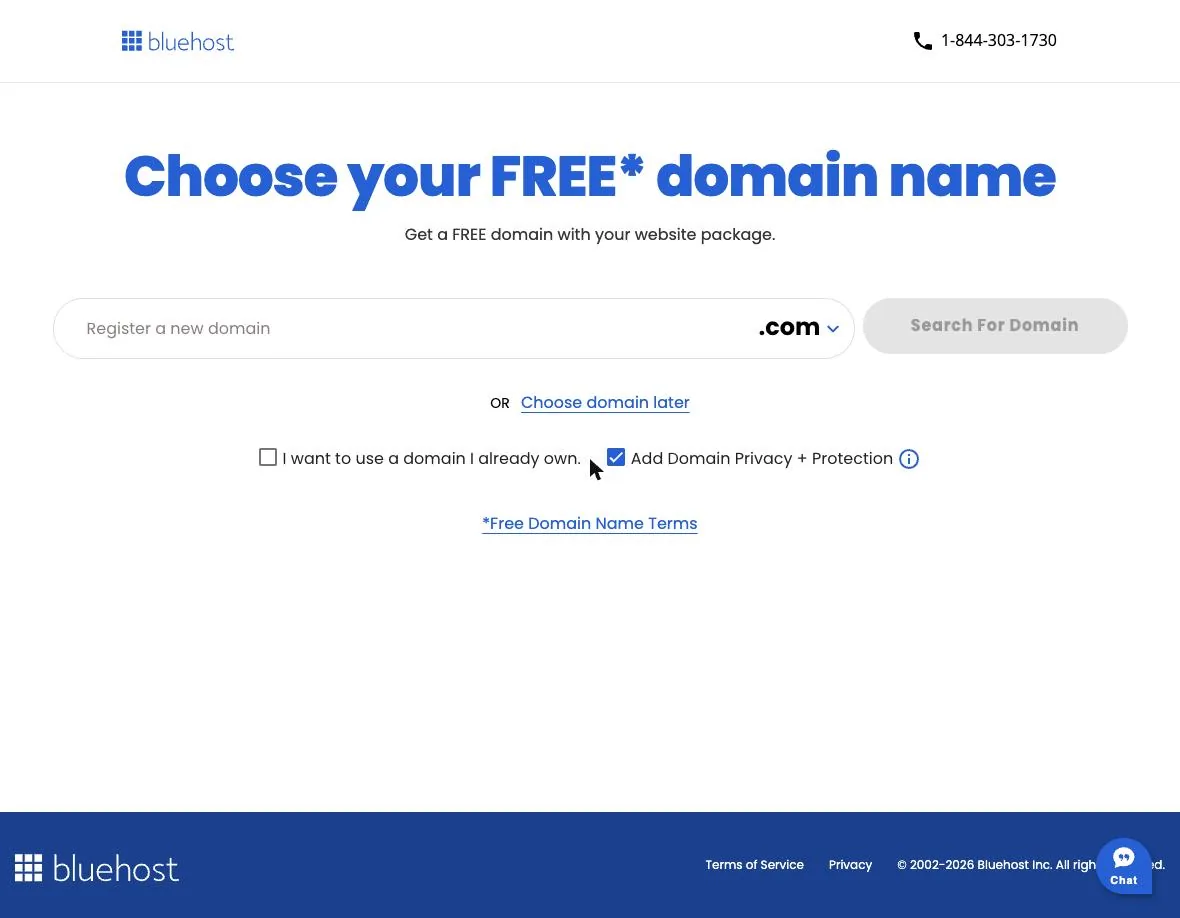 Bluehost's 